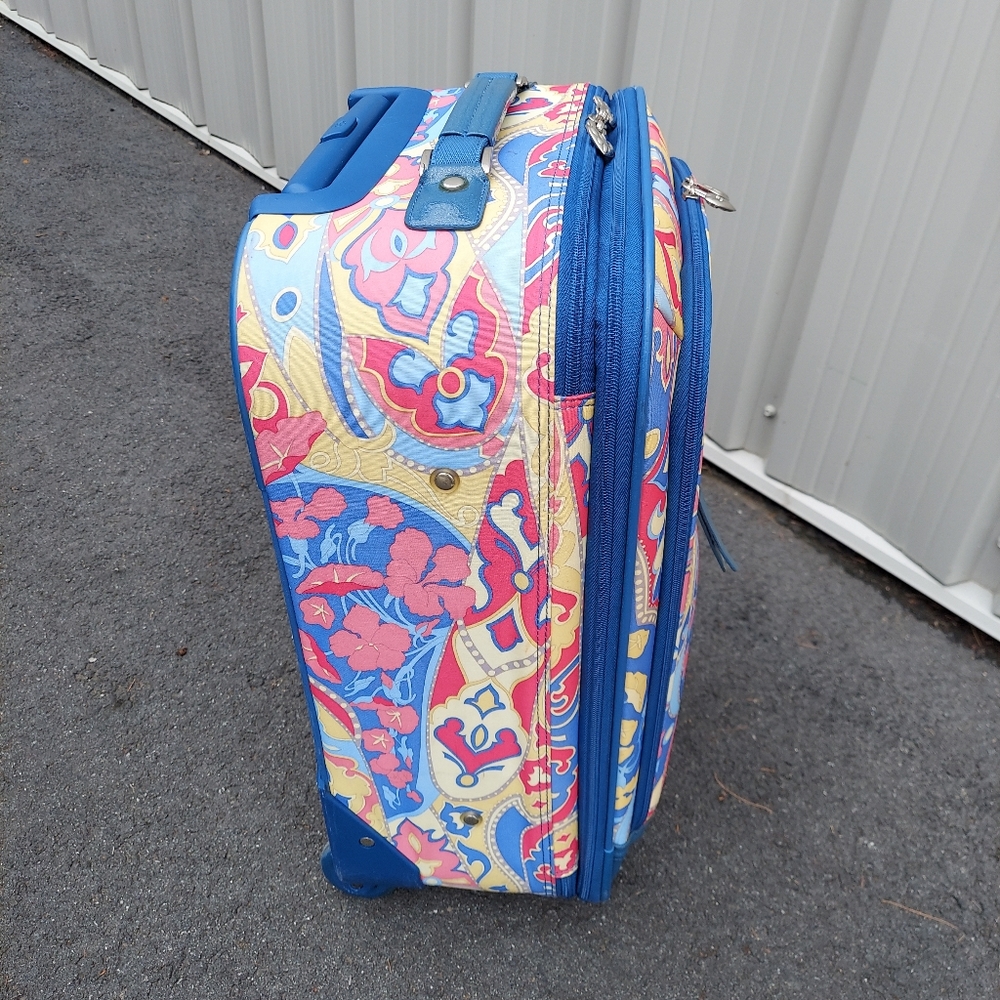 Kathy Van Zeeland Expandable Carry-On Luggage with Logo Accent - Picture 4 of 8
